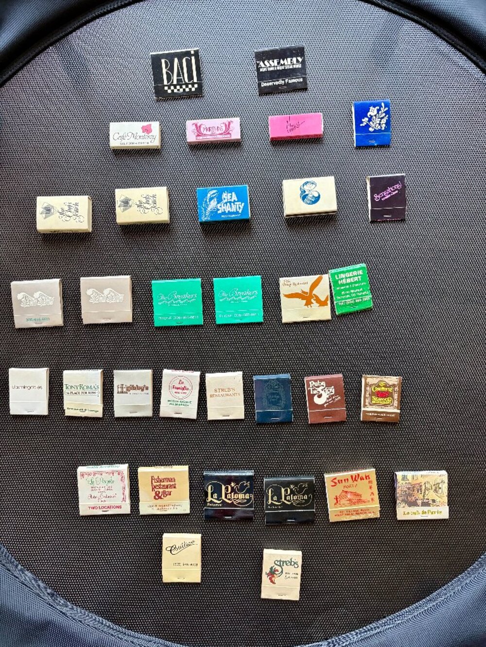 MINT Vintage South Florida Matchbook Collection - 33 Pcs - Unstruck + 4 Bonus!